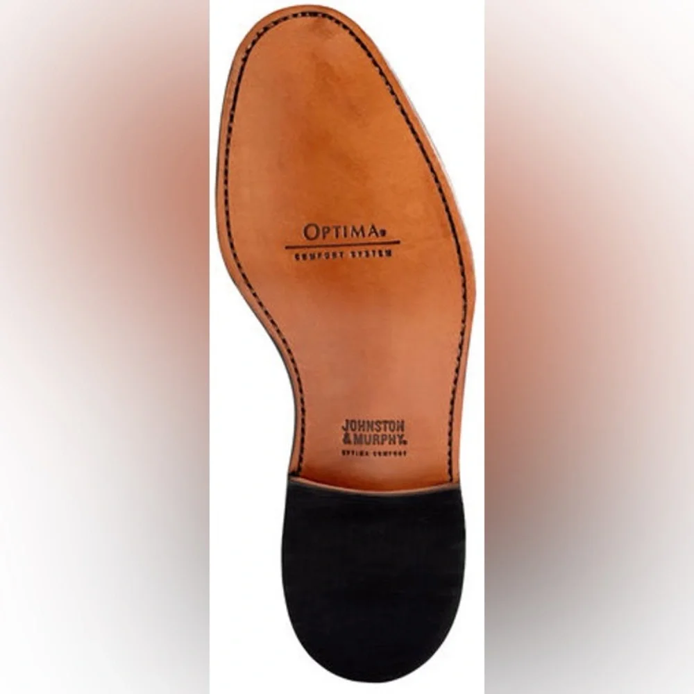 NEW!! Men’s Johnston & Murphy Melton Bordeaux Cap Toe Oxford Lace Up Size 13EEE